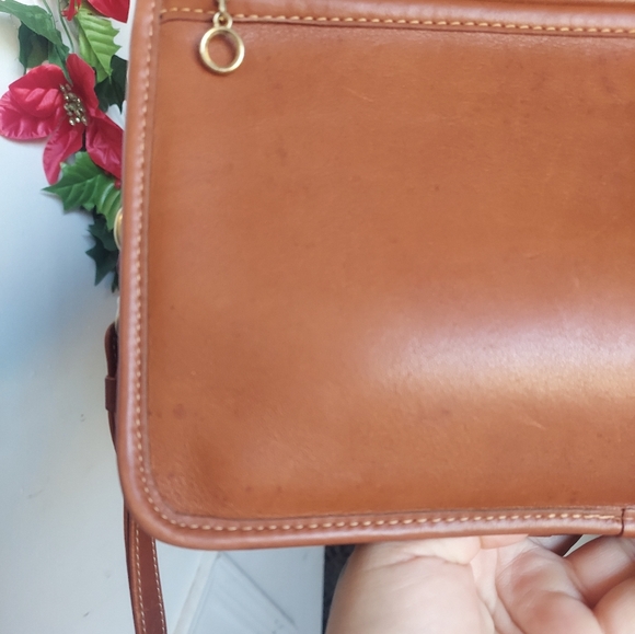 Vintage Coach British Tan Standard Clutch 5140 🤎 READ